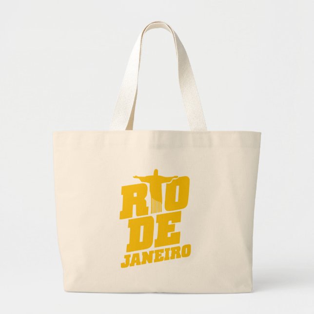 Rio de Janeiro Jumbo Stoffbeutel (Vorne)