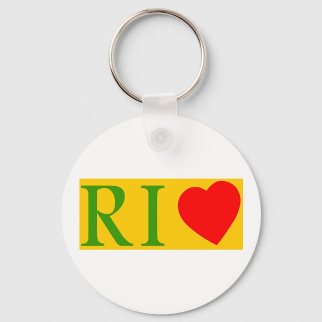 Rio de Janeiro Love Schlüsselanhänger (Vorderseite)