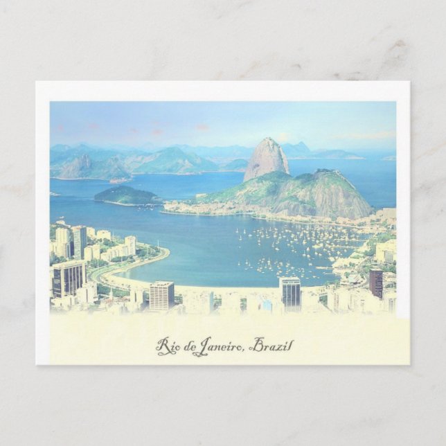 Rio De Janeiro Postcard Postkarte (Vorderseite)