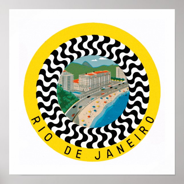 Rio de Janeiro Poster (Vorne)