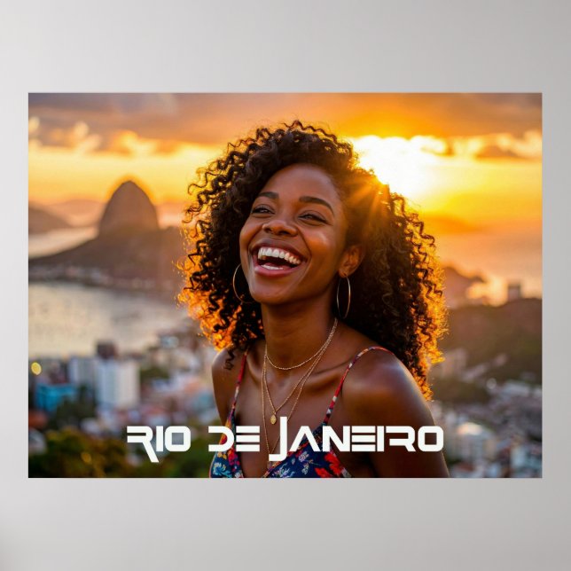 RIO DE JANEIRO POSTER (Vorne)