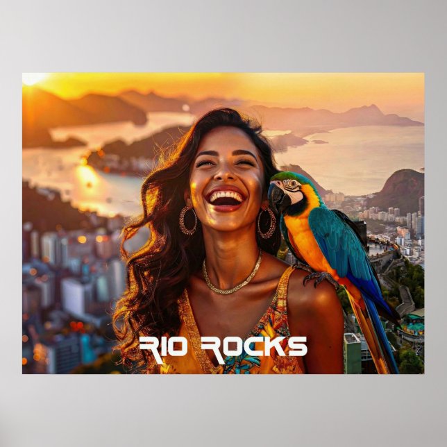 RIO DE JANEIRO POSTER (Vorne)