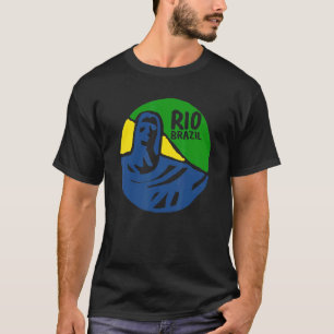 Rio de Janeiro Stadt Brasilien Souvenir für Männer T-Shirt
