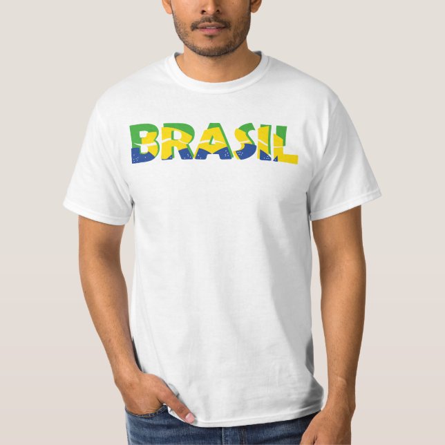 Rio de Janeiro T-Shirt, brasilianisches Shirt, Bra T-Shirt (Vorderseite)