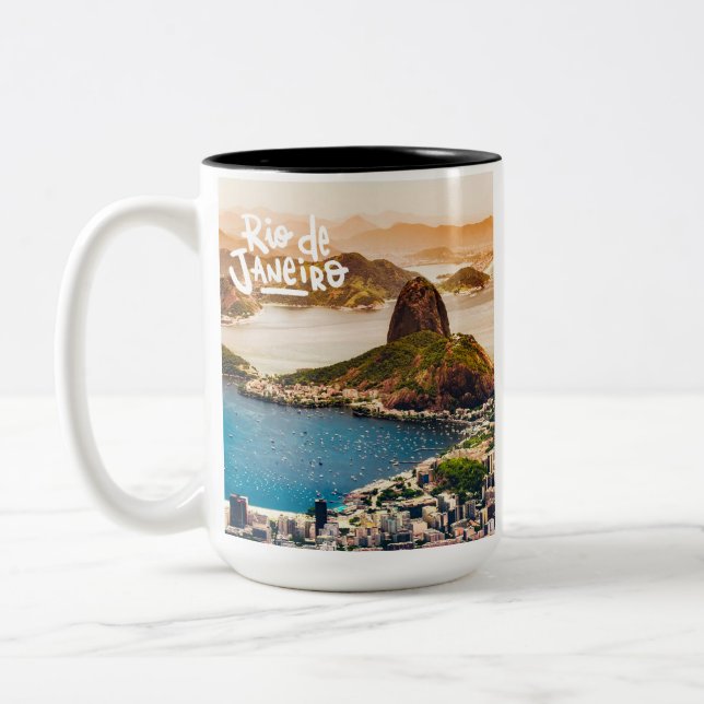 Rio De Janeiro Zweifarbige Tasse (Links)