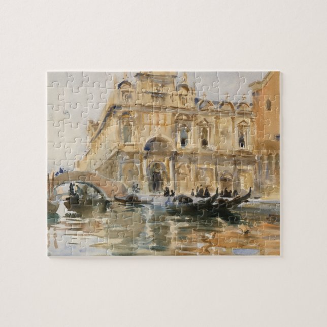 Rio dei Mendicanti, Venedig von John Singer Sargen Puzzle (Horizontal)