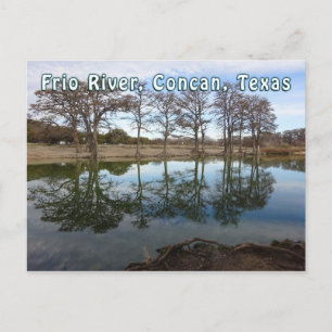 Rio Frio River Concan Texas Garner Staat Park Postkarte