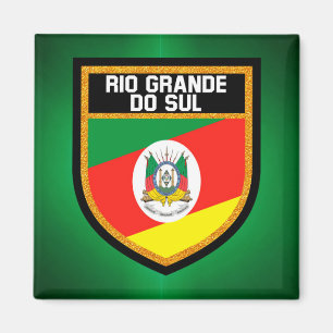 Rio Grande do Sul Flag Magnet