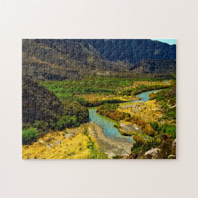 Rio Grande Fluss Texas. Puzzle (Horizontal)