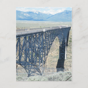 Rio Grande Gorge Bridge Postkarte