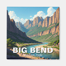 Rio Grande im Big Bend Nationalpark Reisen Magnet