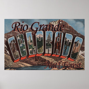 Rio Grande Nat'l Forest, Colorado Poster