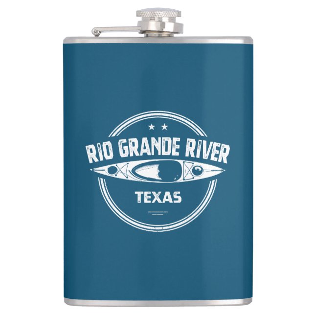 Rio Grande River, Texas Flachmann (Vorderseite)