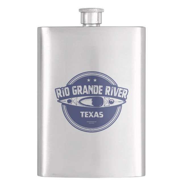 Rio Grande River, Texas Flachmann (Vorderseite)