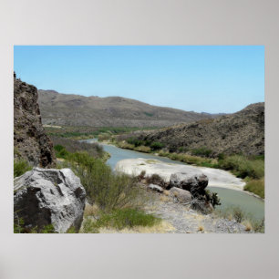 Rio Grande River-Texas Poster