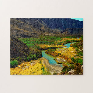Rio Grande River Texas. Puzzle