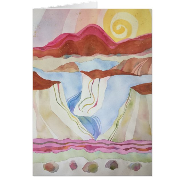 Rio Grande-Schlucht, südlich Taos, Nanometer (Vorne)