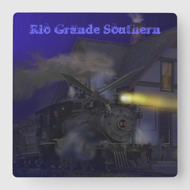Rio Grande-südliche Wanduhr (Vorderseite)