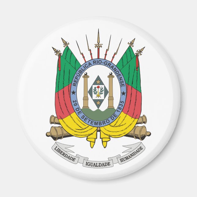 Rio Grandedo Sul, Brasilien Magnet (Vorne)