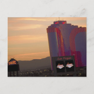 Rio Las Vegas Sunset Postkarten