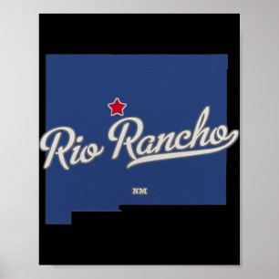 Rio Rancho New Mexico Nm Karte Poster