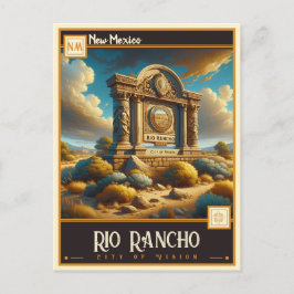 Rio Rancho, New Mexico | VINTAG Postkarte