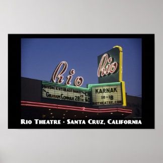 Rio, Santa Cruz 11x17 Poster