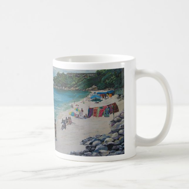 Rio-Strand, Rio Beachby Sylvia LeDoux Tasse (Rechts)