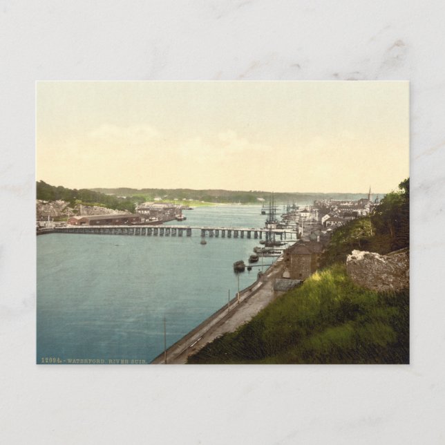Río Suir, Landkreis Waterford Postkarte (Vorderseite)