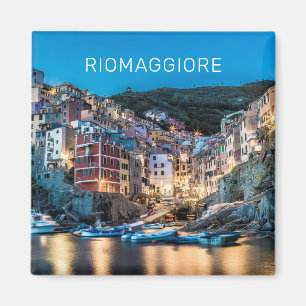 Riomaggiore Cinque Terre La Spezia Italien Panoram Magnet