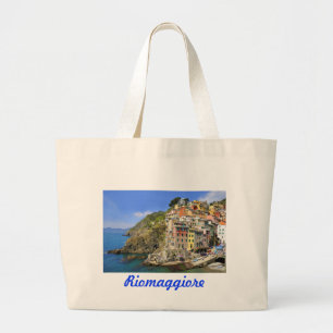 Riomaggiore, Cinqueterre Jumbo Stoffbeutel