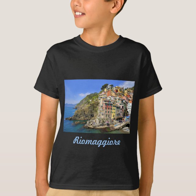 Riomaggiore, Cinqueterre T-Shirt (Vorderseite)