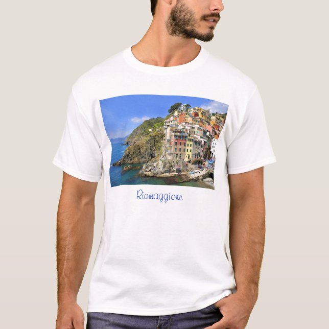 Riomaggiore, Cinqueterre T-Shirt (Vorderseite)