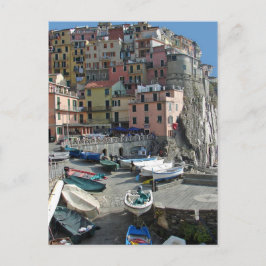 Riomaggiore Dorf Italien Cinque Terre Postkarte