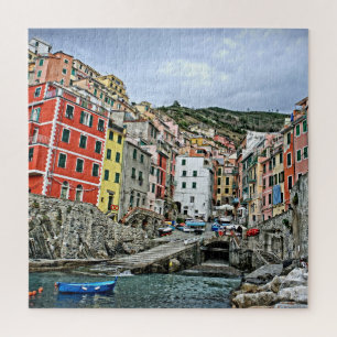 Riomaggiore, Italien - Cinque Terre - 20x20 - PC Puzzle