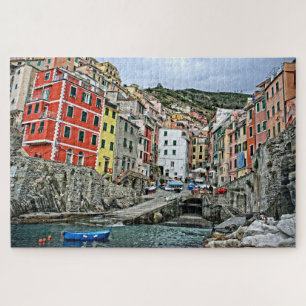 Riomaggiore, Italien - Cinque Terre - 20x30 -1014 Puzzle