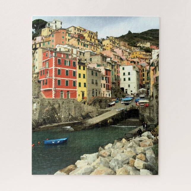 Riomaggiore, Italien - die Cinque Terre -16x20 inc Puzzle (Vertikal)
