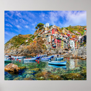 Riomaggiore Italien Poster