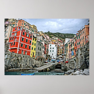 Riomaggiore, Italien Poster