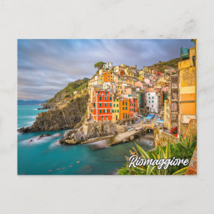 Riomaggiore, Italien Postkarte