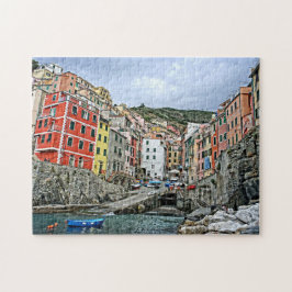 Riomaggiore, Italien - The Cinque Terre Puzzle