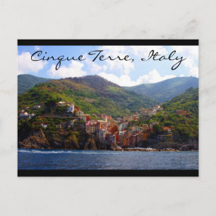 Riomaggiore italy postkarte