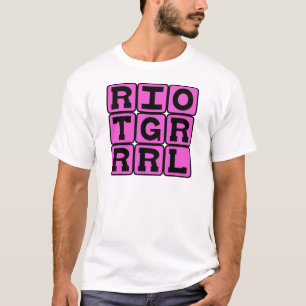 Riot Grrl, Musikgenre T-Shirt