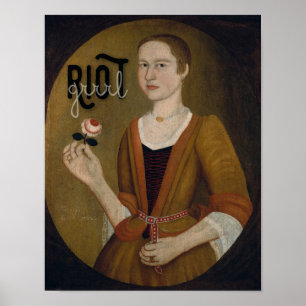 Riot Grrrl Mädchen Poster