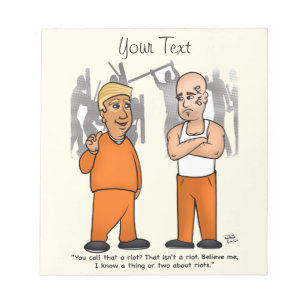 Riot Trumper Note Pad Notizblock