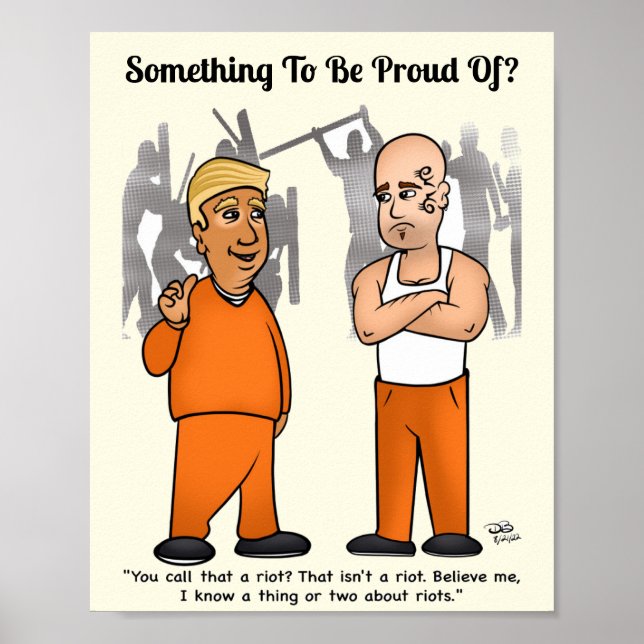 Riot Trumper Poster (Vorne)