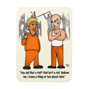 Riot Trumper Yellow Magnet