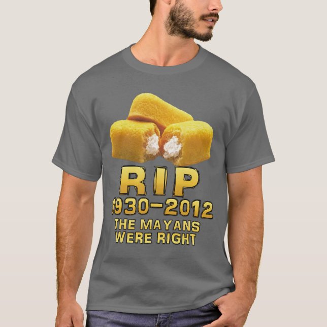 RIP 1930-2012 das Mayans waren recht T-Shirt (Vorderseite)