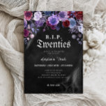 RIP 20er Blumentod zu meiner Jugend 30. Geburtstag Einladung<br><div class="desc">Abschied von den 20er Jahren mit unserer 30. Geburtstagseinladung "RIP 20s Floral Death to My Youth". Dieses einzigartige Design verbindet blumengeschmückte Eleganz mit einer Touch Nostalgie und schafft eine stilvolle und edgische Einladung zu einem Meilenstein. Diese Einladung ist vollständig anpassbar, um das Wesen Ihrer Veranstaltung zu erfassen, und Set die...</div>
