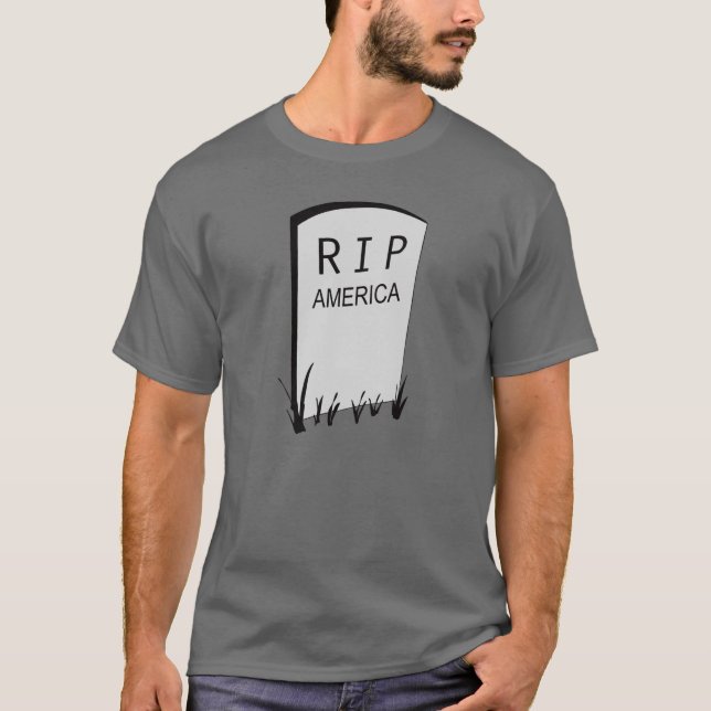 RIP Amerika T-Shirt (Vorderseite)